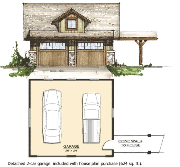 House Plan House Plan #14974 Drawing 3