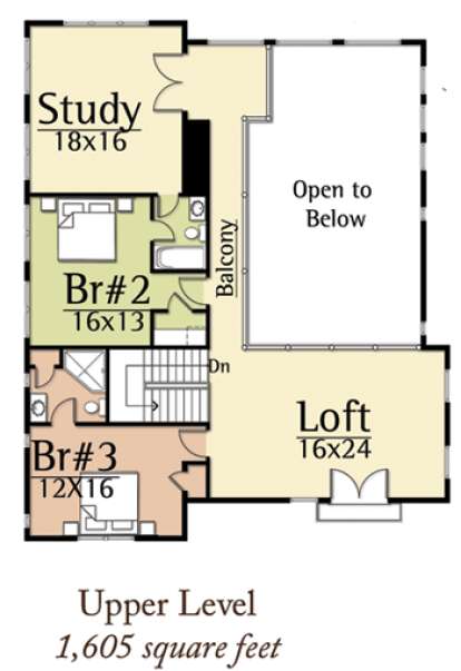 Floorplan 2 for House Plan #8504-00044