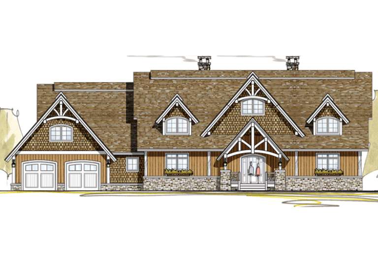 House Plan House Plan #15003 Front Elevation