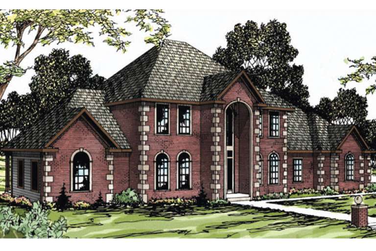 House Plan House Plan #15009 Front Elevation