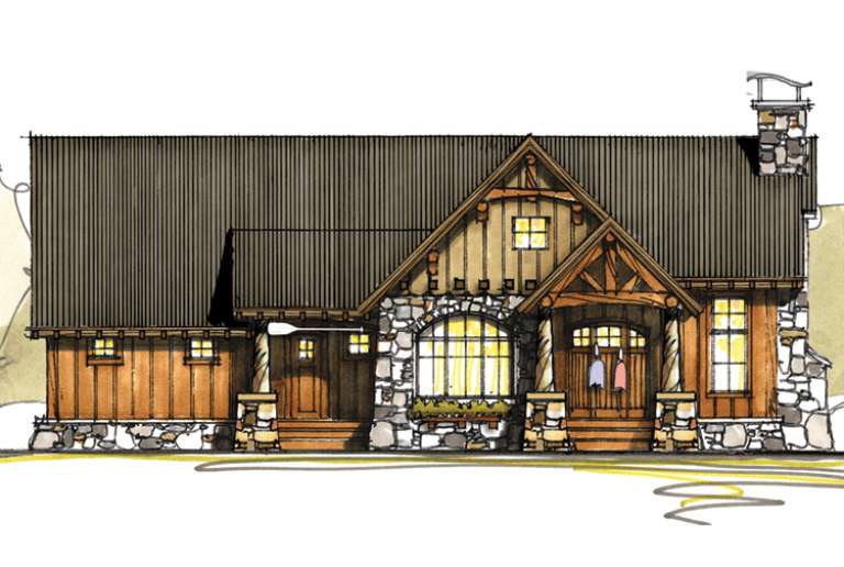 House Plan House Plan #15026 Front Elevation