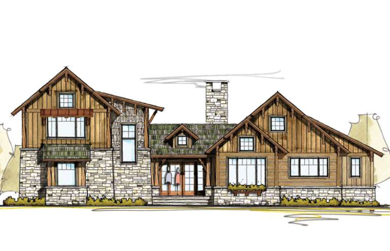 House Plan House Plan #15032 Front Elevation
