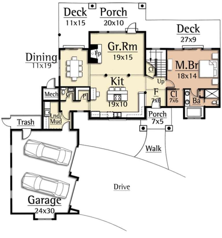 House Plan House Plan #15047 Drawing 1