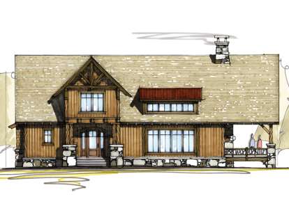 Craftsman House Plan #8504-00095 Elevation Photo