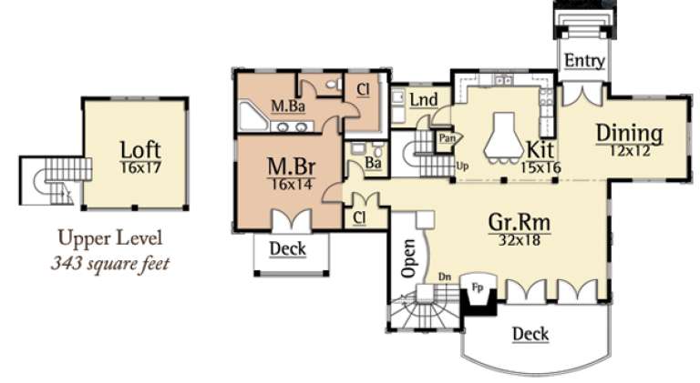 House Plan House Plan #15077 Drawing 1