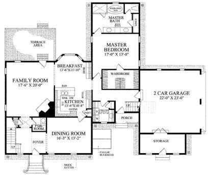 Floorplan 1 for House Plan #7922-00158