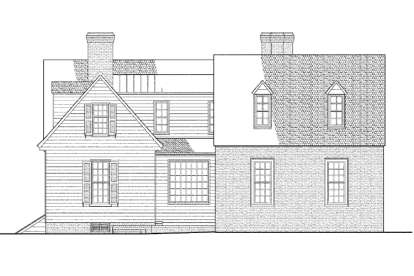 Traditional House Plan #7922-00174 Elevation Photo