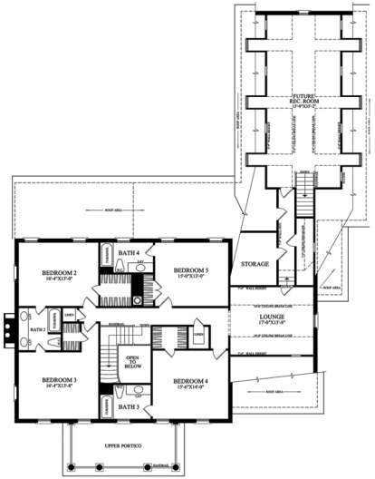 Floorplan 2 for House Plan #7922-00179