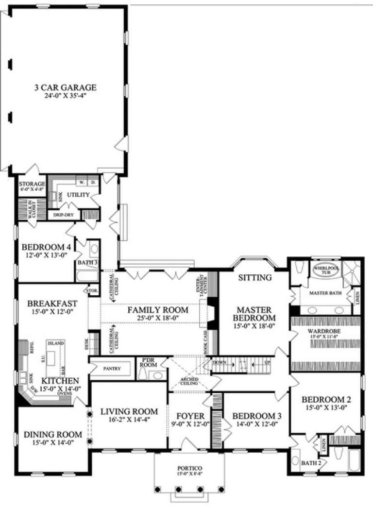House Plan House Plan #15236 Drawing 1