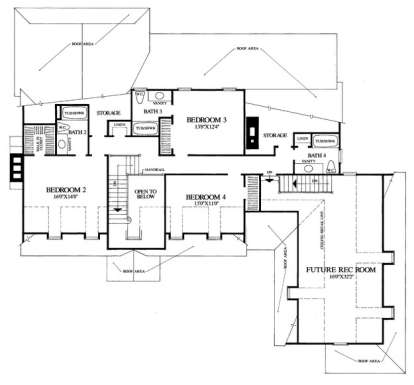 Floorplan 2 for House Plan #7922-00197