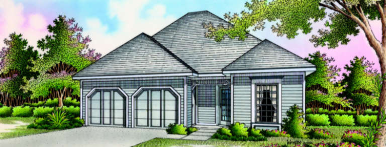 House Plan House Plan #1525 Front Elevation