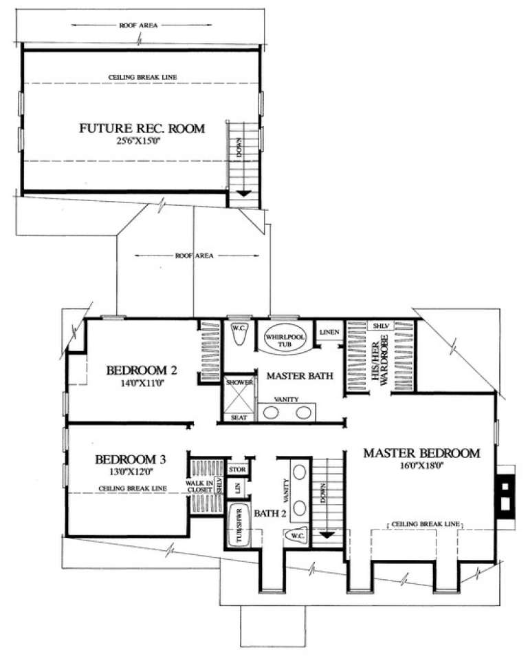 House Plan House Plan #15305 Drawing 2