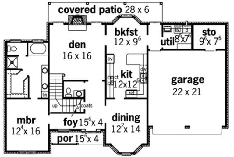 House Plan House Plan #15324 Drawing 1