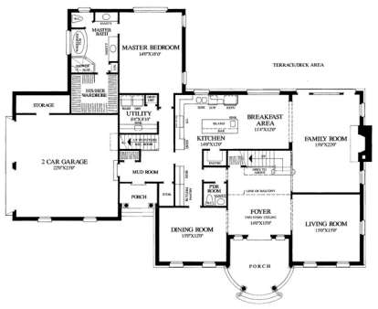 Floorplan 1 for House Plan #7922-00216