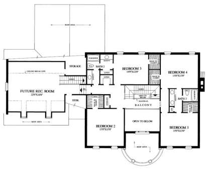 Floorplan 2 for House Plan #7922-00216