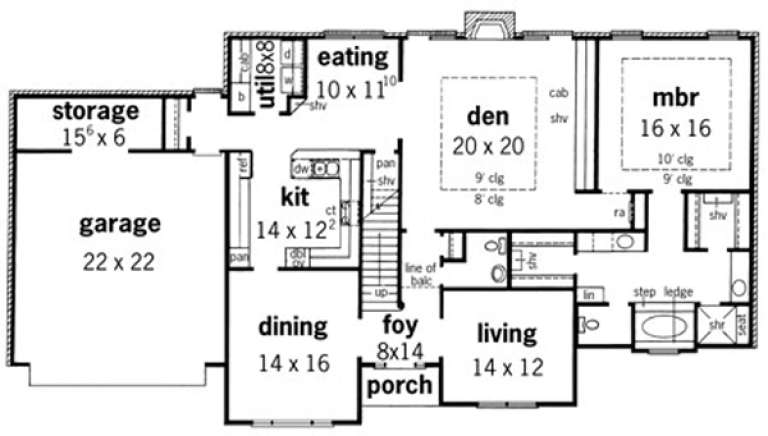 House Plan House Plan #15363 Drawing 1