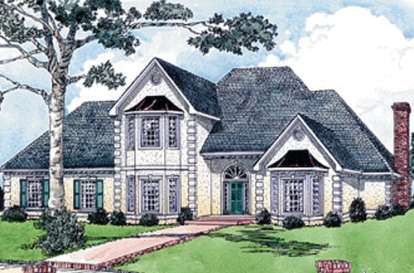 Traditional House Plan #9035-00120 Elevation Photo