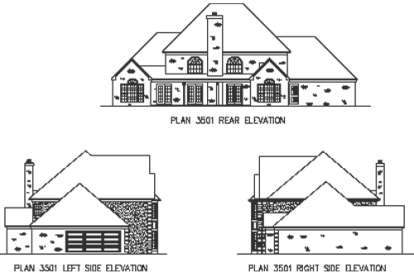 Traditional House Plan #9035-00129 Elevation Photo
