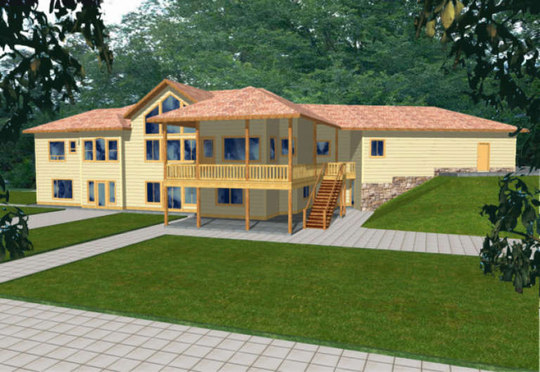 House Plan House Plan #1551 Front Elevation