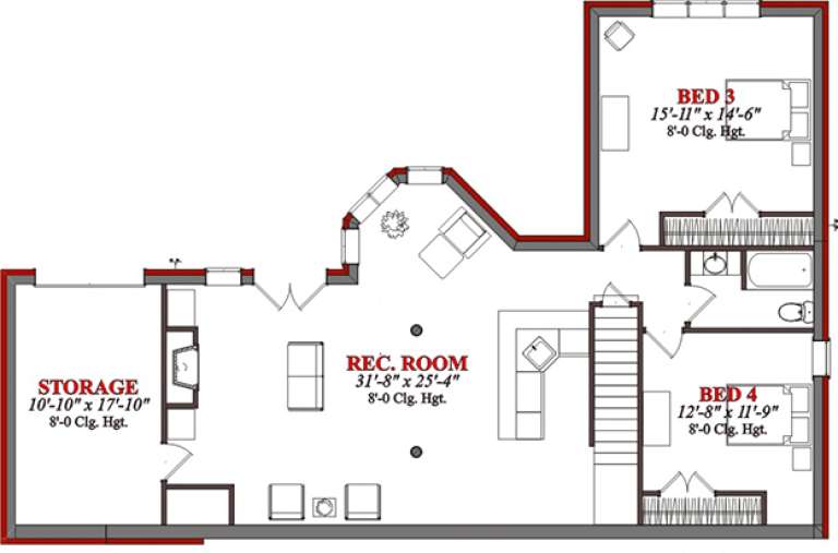House Plan House Plan #15528 Drawing 2