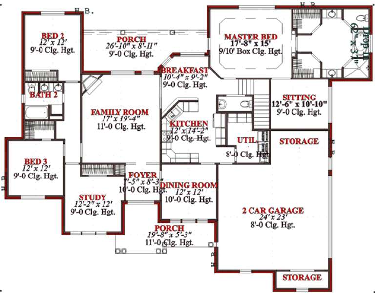 House Plan House Plan #15536 Drawing 1