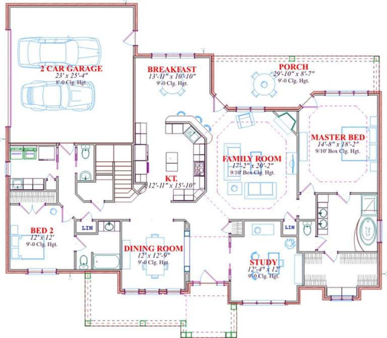 House Plan House Plan #15585 Drawing 1