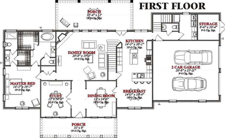 House Plan House Plan #15621 Drawing 1