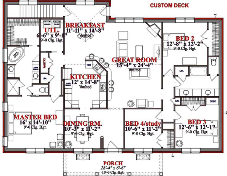 House Plan House Plan #15631 Drawing 1