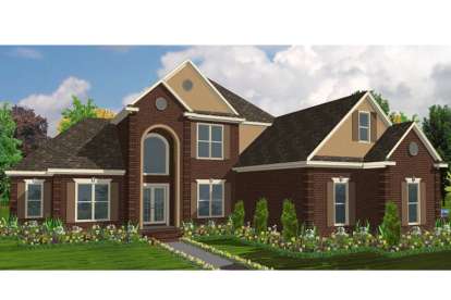 Traditional House Plan #1070-00106 Elevation Photo