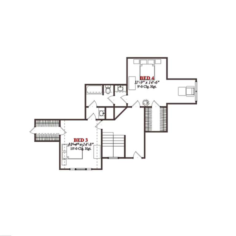 House Plan House Plan #15634 Drawing 2