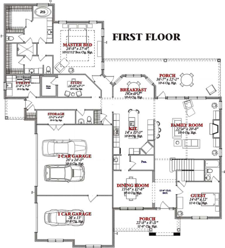 House Plan House Plan #15657 Drawing 1