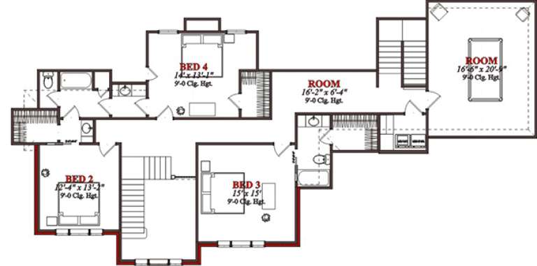 House Plan House Plan #15658 Drawing 2