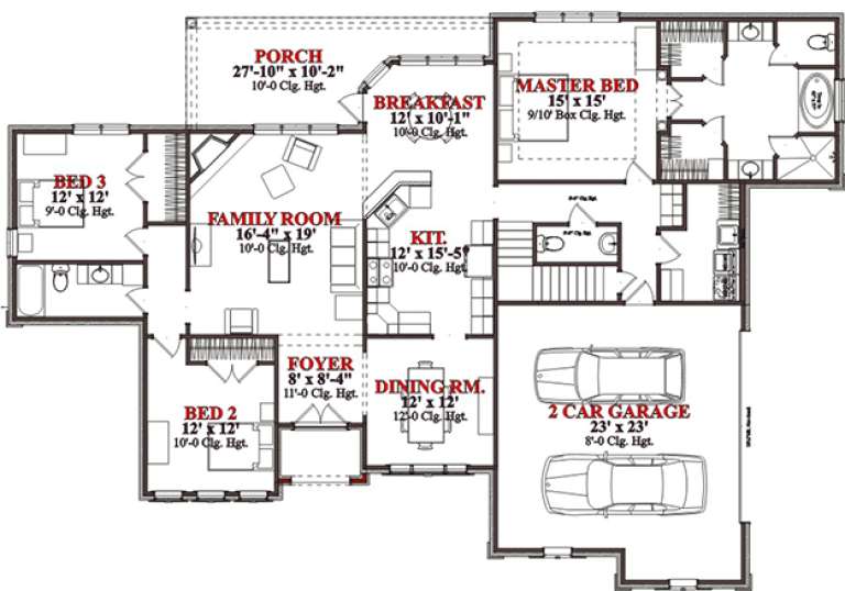 House Plan House Plan #15670 Drawing 1