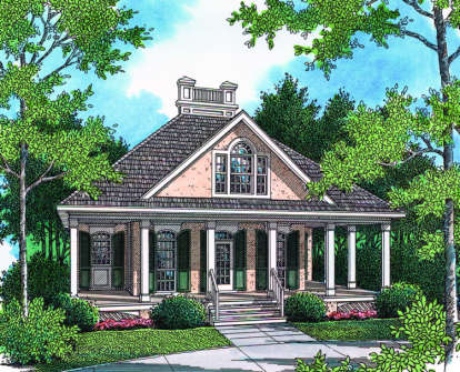 Traditional House Plan #048-00035 Elevation Photo