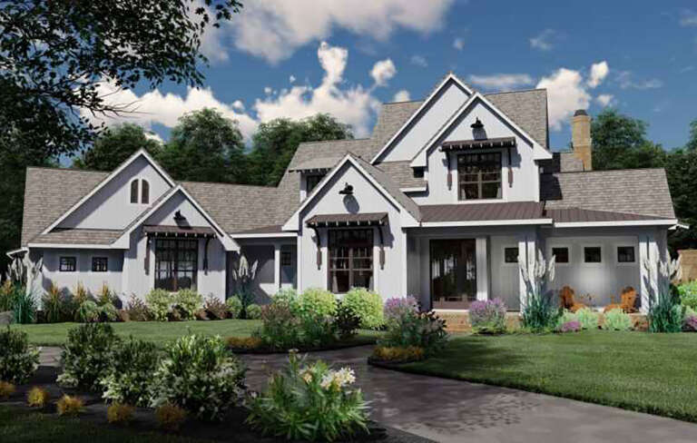 House Plan House Plan #15726 Front Elevation 