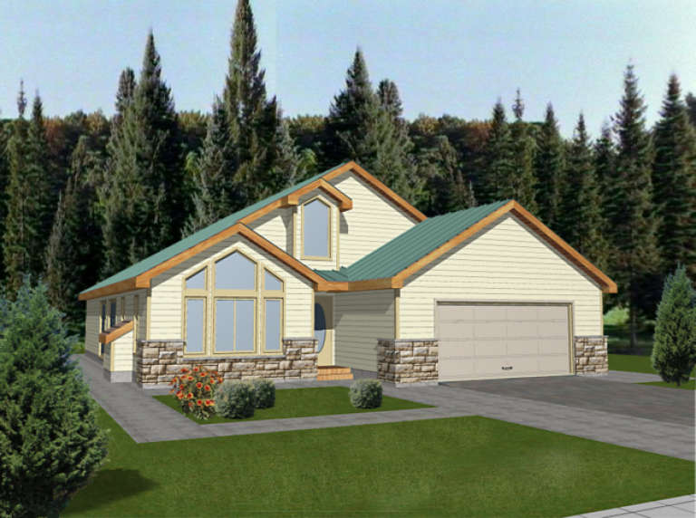 House Plan House Plan #1573 Front Elevation