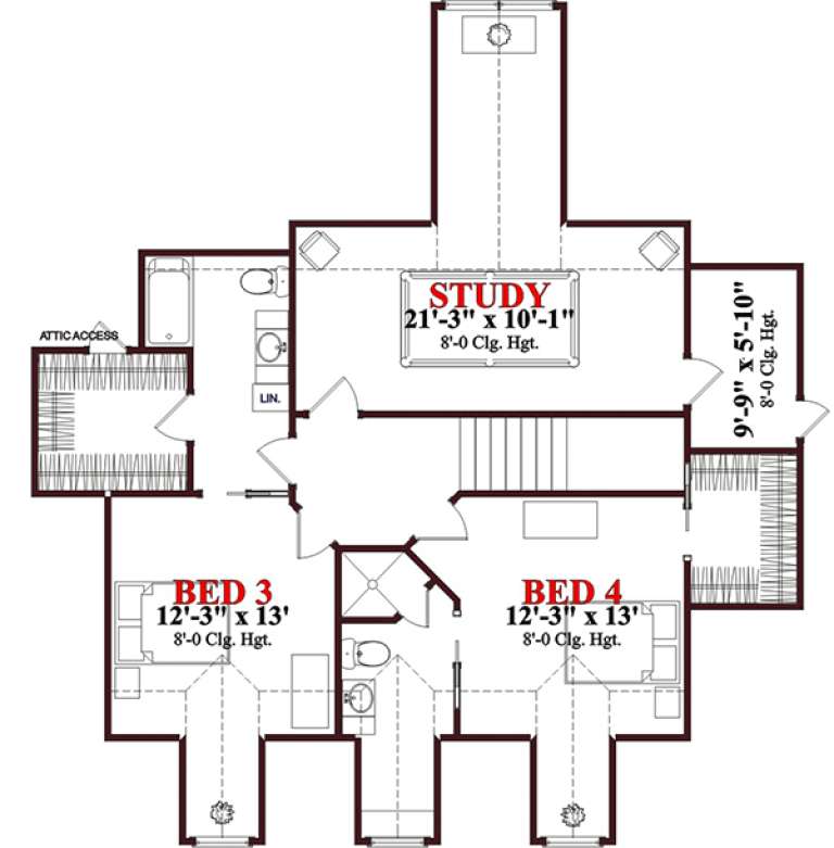 House Plan House Plan #15740 Drawing 2