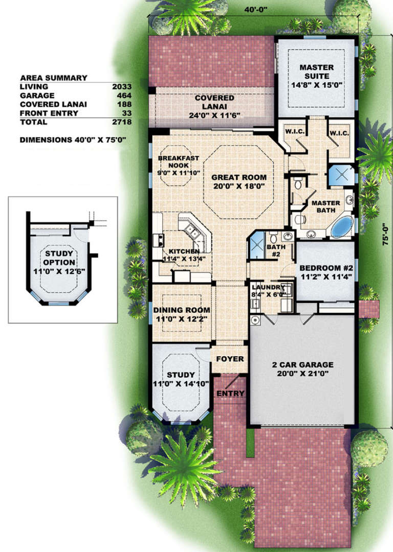 House Plan House Plan #15813 Drawing 1