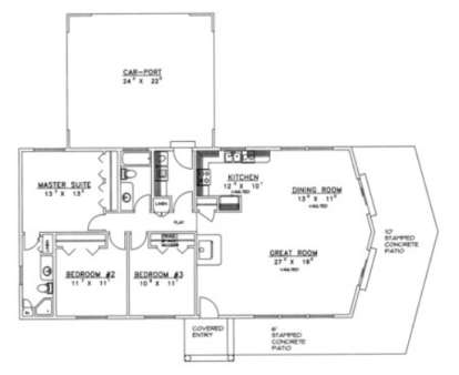 Floorplan for House Plan #039-00279