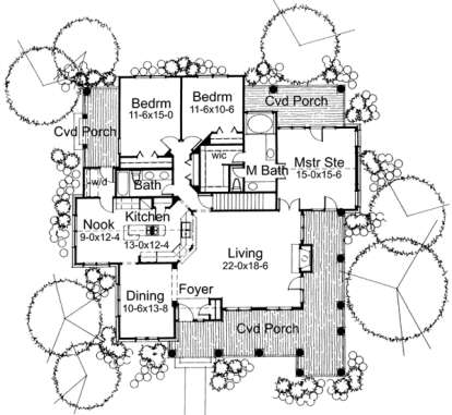 Main Floor for House Plan #9401-00025