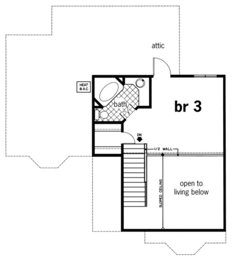 House Plan House Plan #1593 Drawing 2