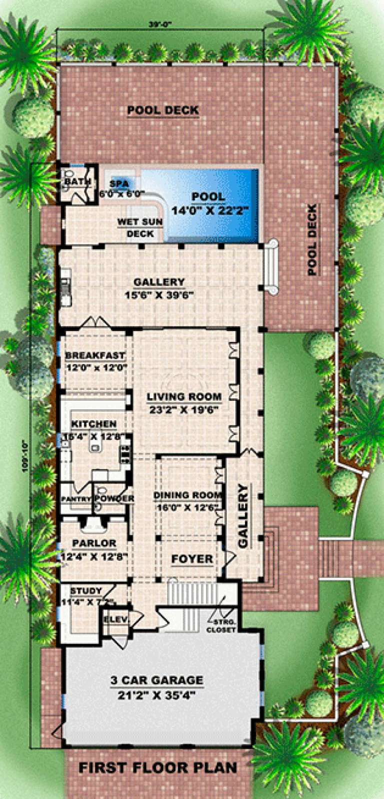 House Plan House Plan #15930 Drawing 1