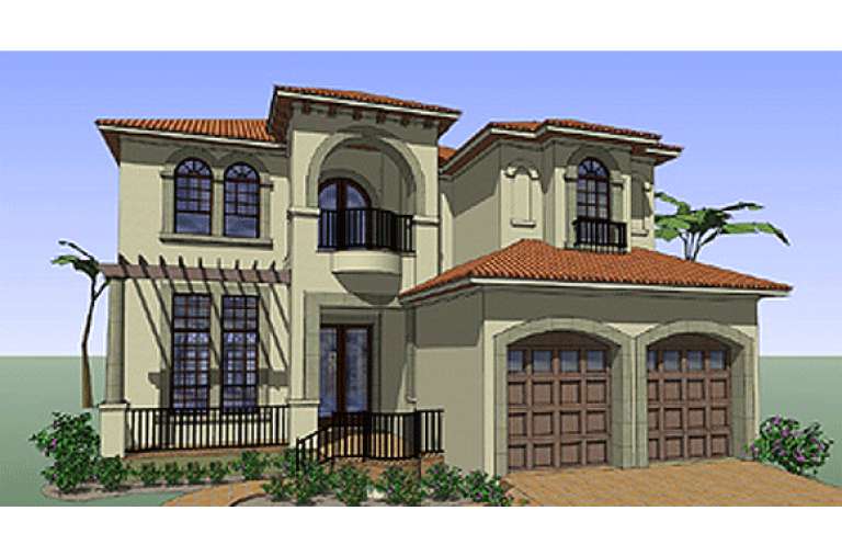 House Plan House Plan #15944 Front Elevation