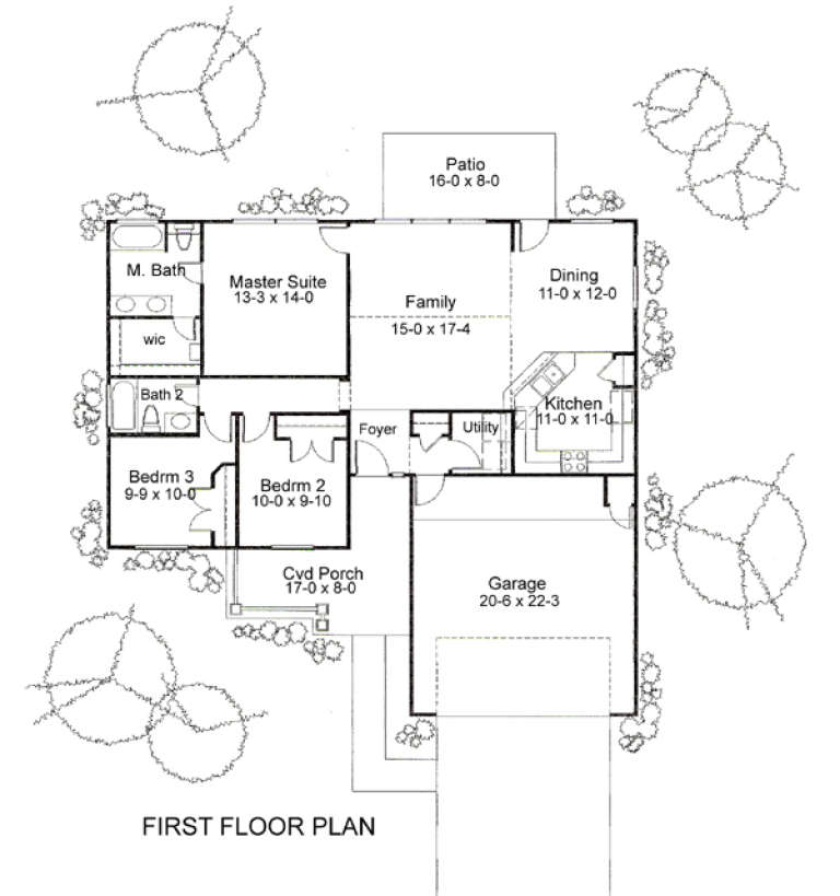House Plan House Plan #15946 Drawing 1