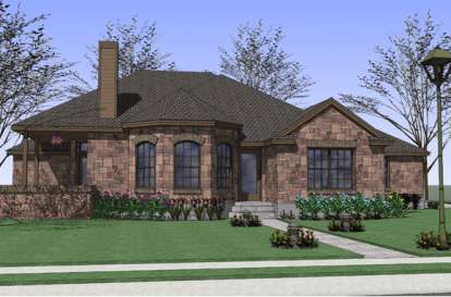 Traditional House Plan #9401-00040 Elevation Photo