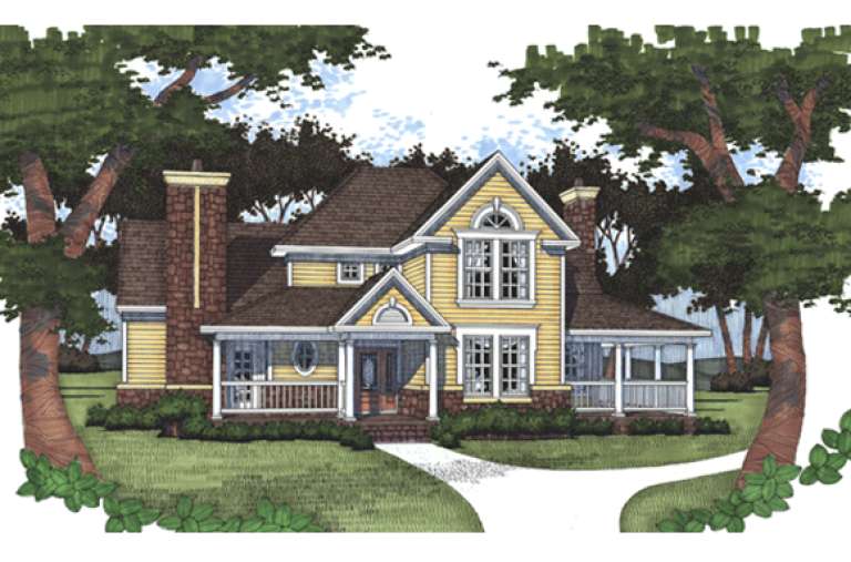 House Plan House Plan #15983 Front Elevation