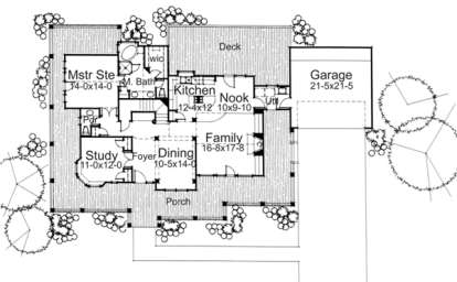 Main Floor for House Plan #9401-00054