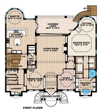 Floorplan 2 for House Plan #1018-00179