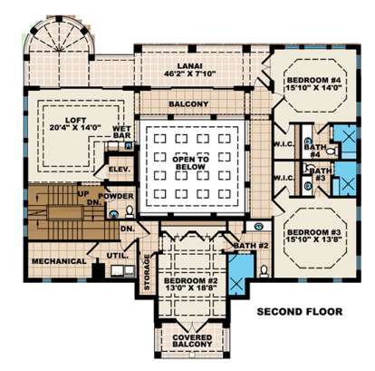 Floorplan 3 for House Plan #1018-00179