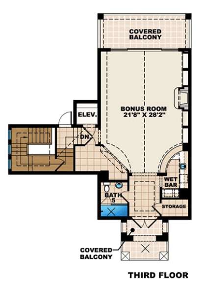 Floorplan 4 for House Plan #1018-00179